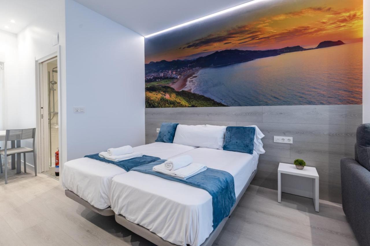 Santa Marina Apartamentuak Zarautz Exterior foto